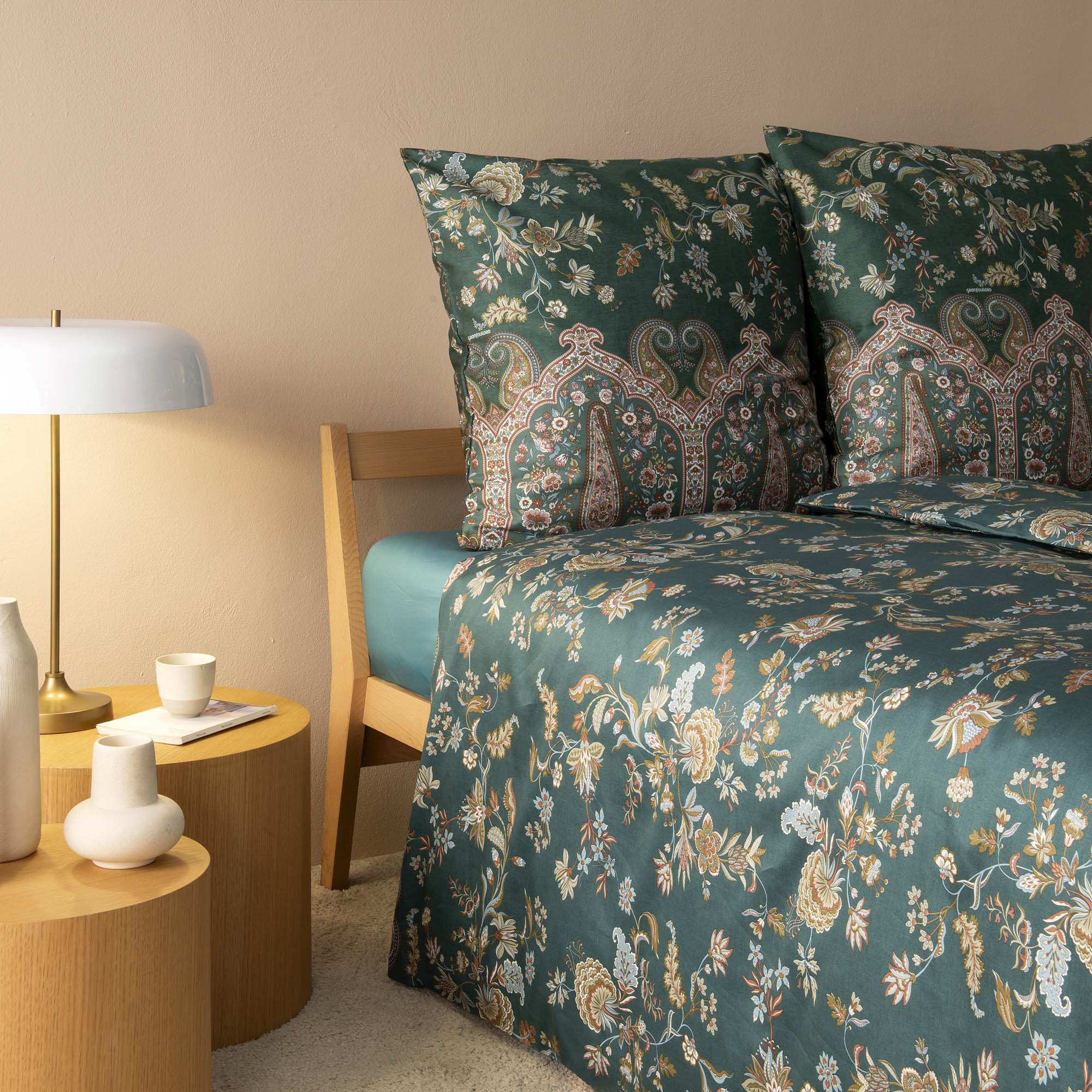 Bassetti Bettwäsche dunkelgrün