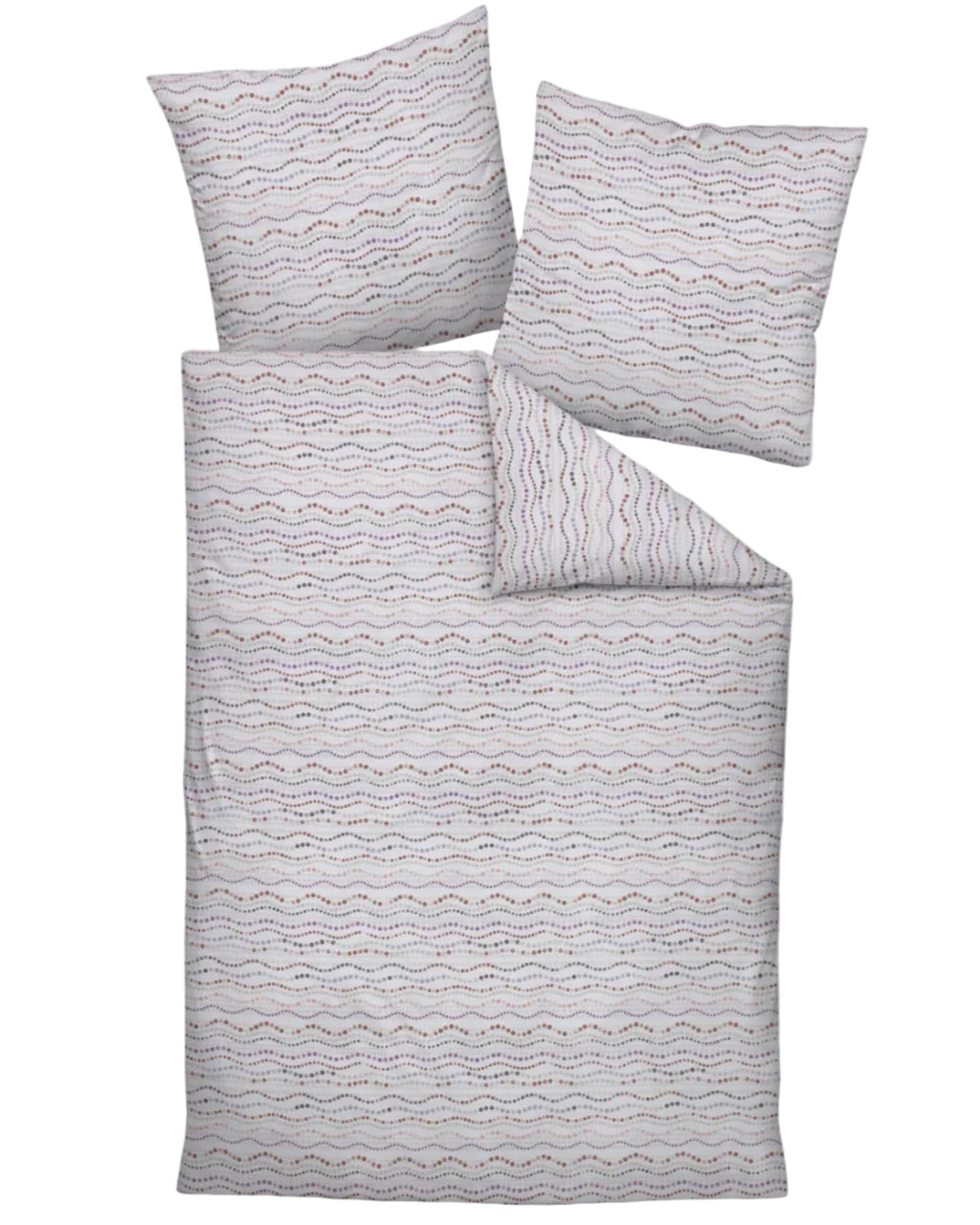 Seersucker Bettwäsche beere Tango Janine