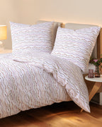 Soft Seersucker Bettwäsche Tango beere Janine