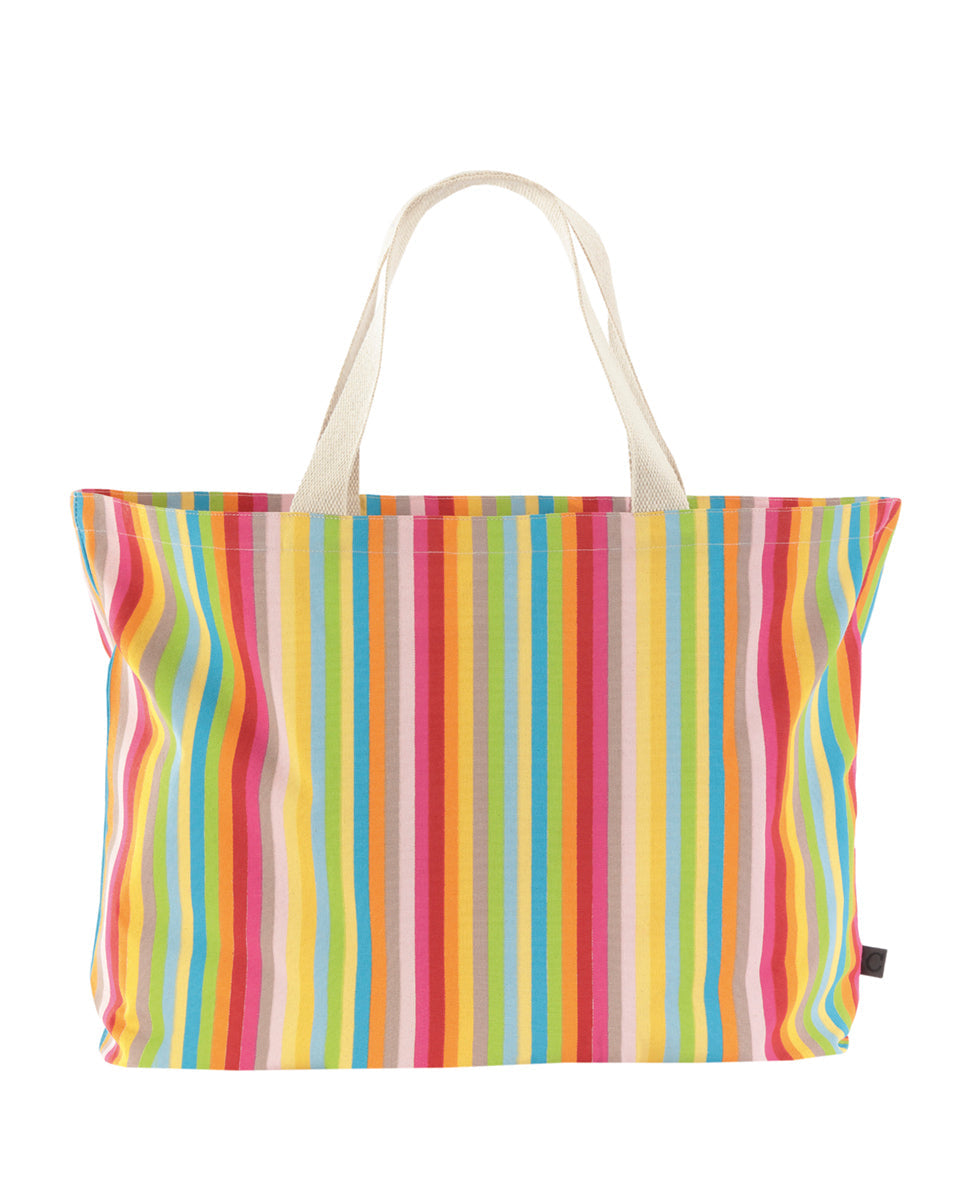 Strandtasche Lifestyle Streifen multicolor