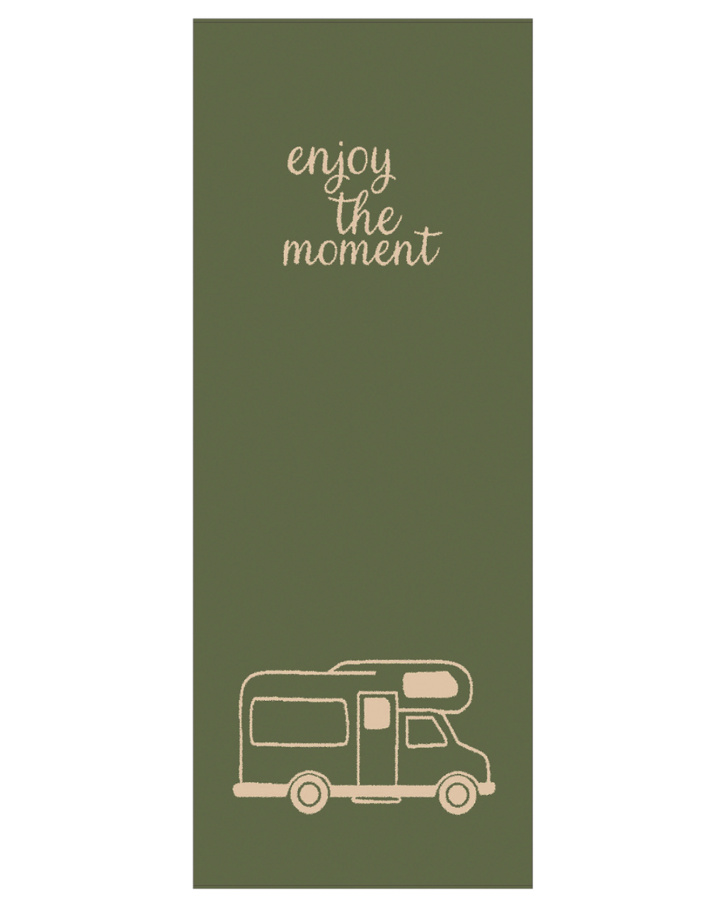Strandtuch Travel Camper Cawö field grün