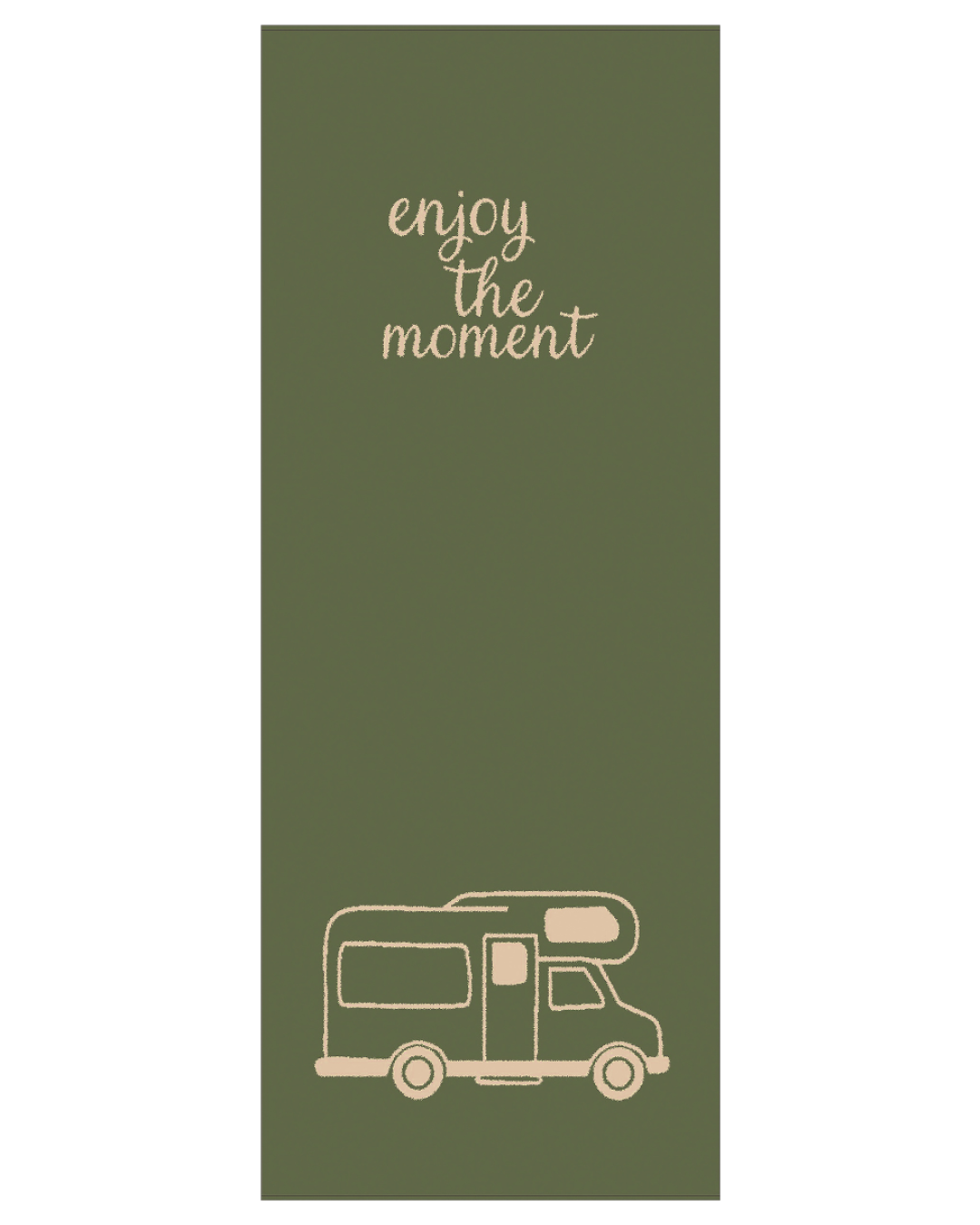 Strandtuch Travel Camper Cawö field grün