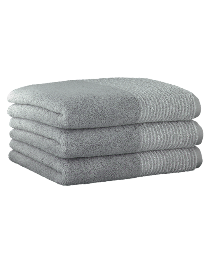 Cawö Two Tone Handtuch platin